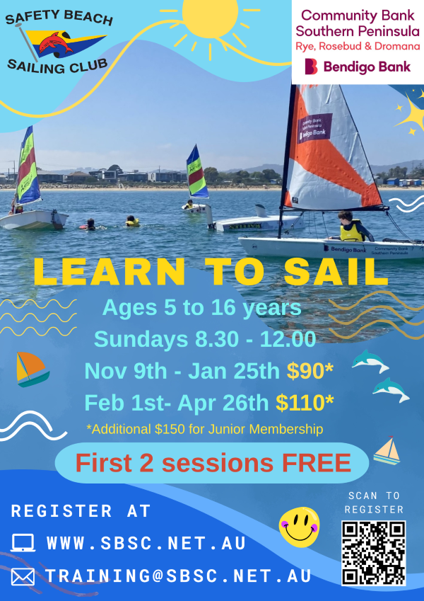 Safety Beach Sailing Club NEWS 8th October 2025